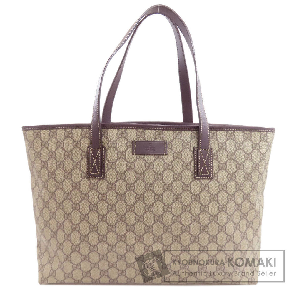Gucci GG Supreme Joy Tote beige brown monogram canvas leather